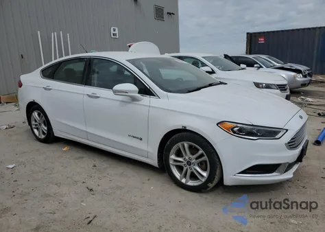 2018 Ford Fusion Se Hybrid from USA, damaged, VIN 3FA6P0LU4JR118712